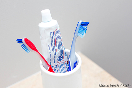 Packing bathroom essentials when moving