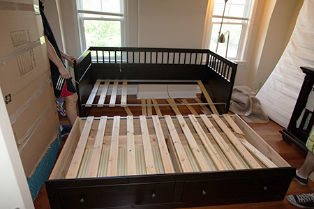 How to re-assemble furniture after the move