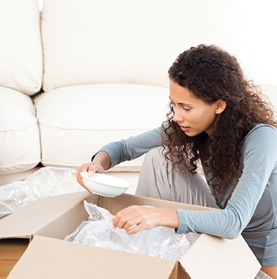 How to pack with bubble wrap