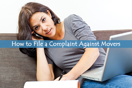 How to complaint about a moving company