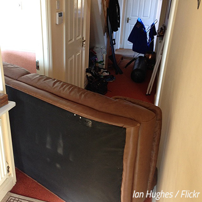Getting a sofa through doors