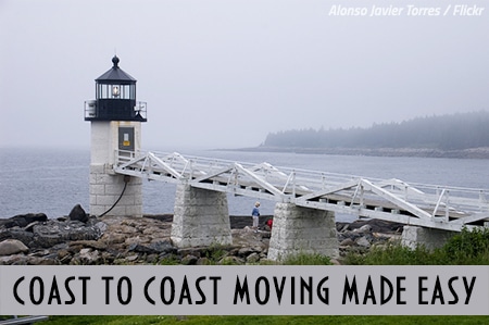 How to move coast to coast?