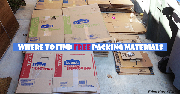 Where to Find Free Packing Materials: Free is Always Cheaper