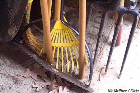 Advice on how to pack garage tools