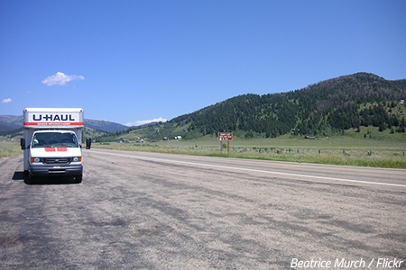 How to drive a rental truck
