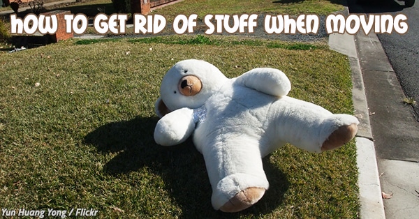 How to Get Rid of Stuff Before Moving