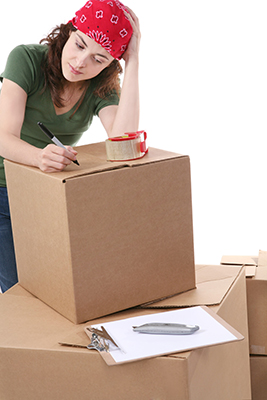 How to label moving boxes