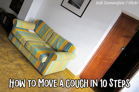 Moving a couch to a new home