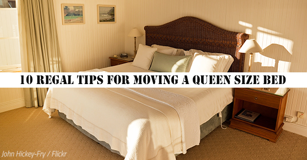 10 Regal Tips for Moving a Queen Size Bed
