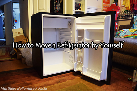 How to move a fridge to a new home