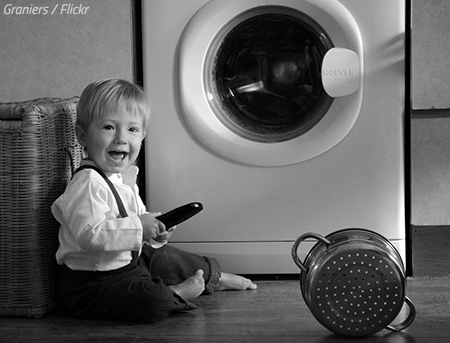 Proper way to move a washing machine