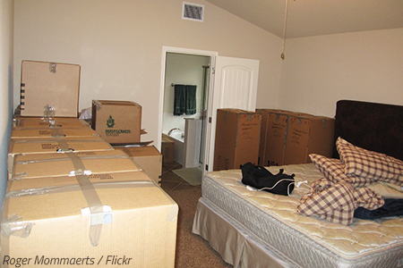 Your first day after moving
