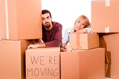 Moving boxes