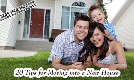 20 Tips for Moving into a New House: Moving Checklist