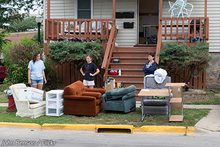 Moving out of parents' house