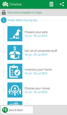 Moving Timeline by Move Advisor Moving Timeline by Move Advisor