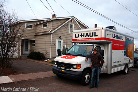 Moving trucks for rent