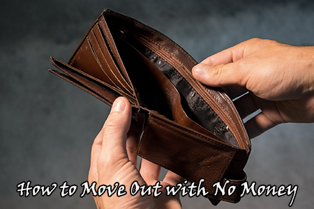 How to move to another state with no money