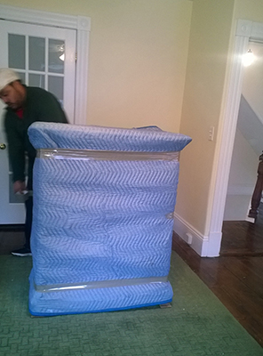 Packing a dresser for moving