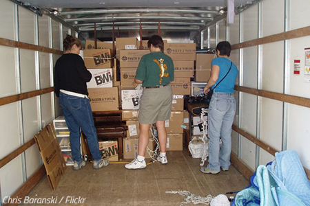 The best way to load a moving truck