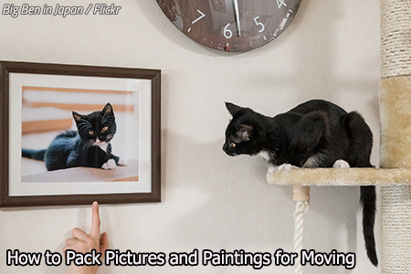 How to pack pictures for moving
