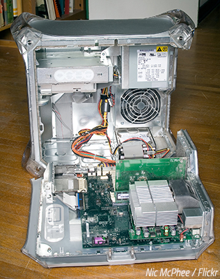 How to pack a computer tower for moving