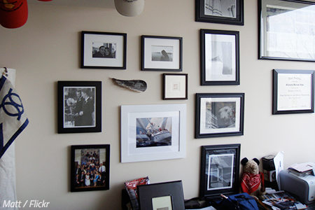 Packing pictures for a move
