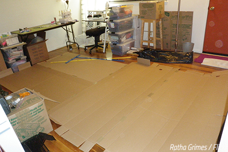 Prevent property damage when moving