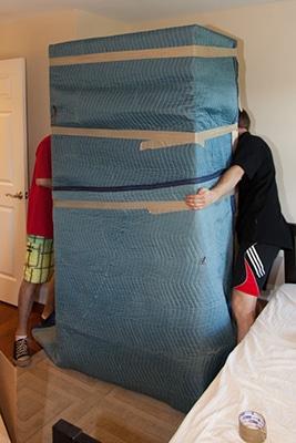 Safe packing for a move