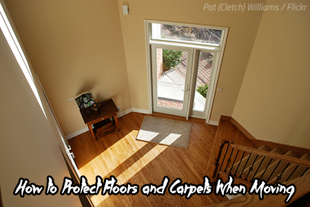 Best way to protect floors when moving