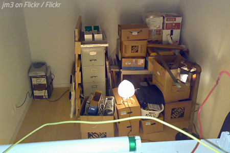 What to pack first when moving? Your storage areas.