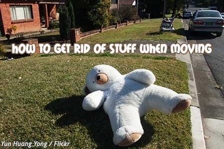 Clutter Unwanted: Get Rid of Stuff When Moving