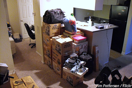 How to move into a tiny apartment