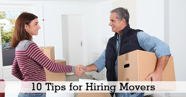 10 Tips for Hiring Movers