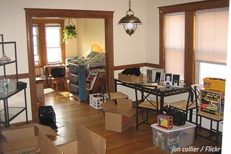 How to unpack your room after moving