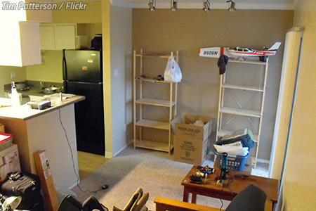 Moving into a studio apartment checklist