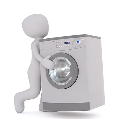 How to move a washing machine with a dolly