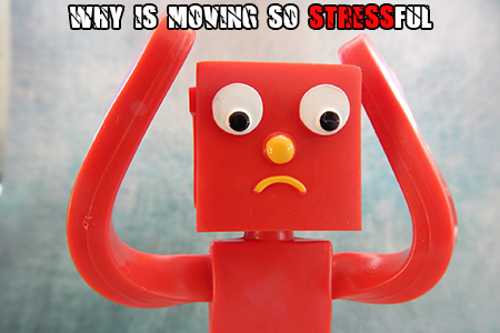 Why is moving house so stressful?