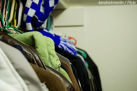 How to pack winter coats for moving