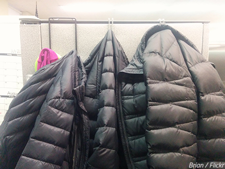 How to pack bulky winter clothes