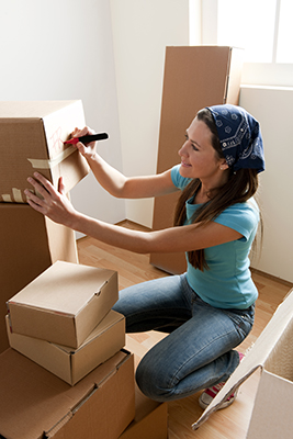 How to properly label moving boxes