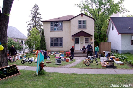 Organize a garage sale