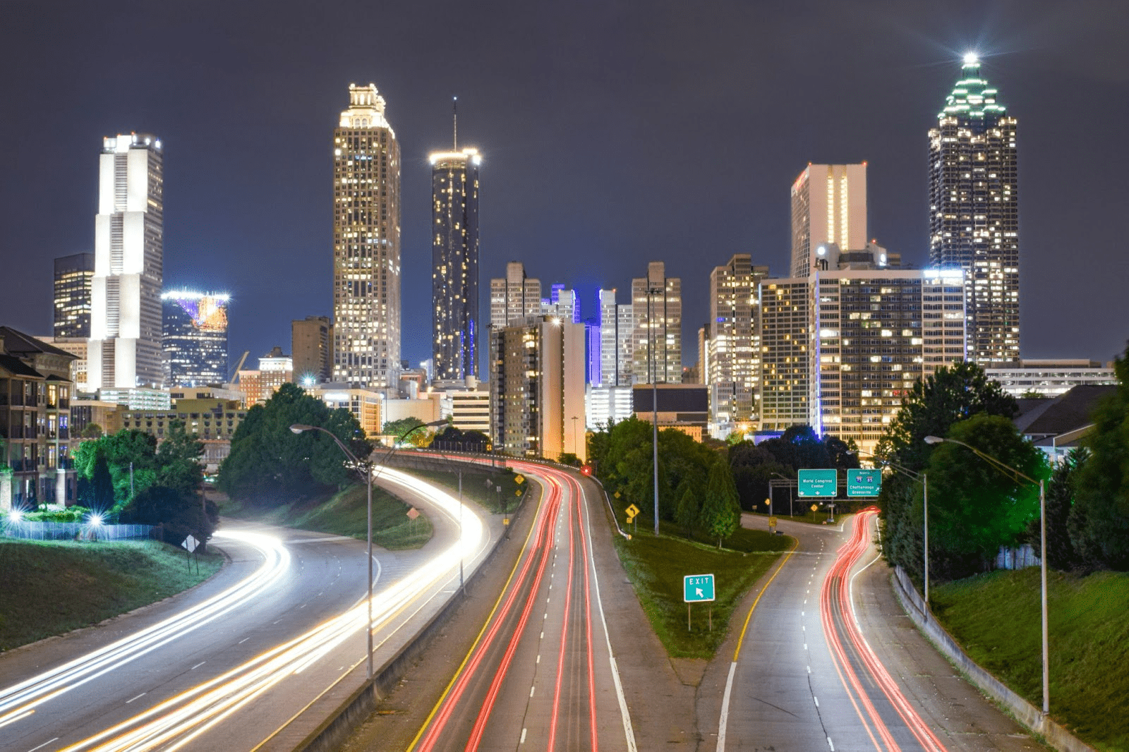 Atlanta at Night